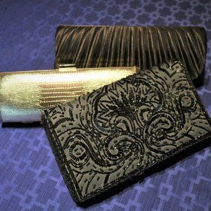 A Set of 3 Dress Clutch Purses